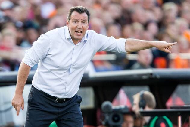 ROTTERDAM - Nederland - Ivoorkust , Voetbal , Oefeninterland , Stadion Feijenoord De Kuip , 04-06-2017 , Trainer coach van Ivoorkust Marc Wilmots Nederland - Ivoorkust *** ROTTERDAM Netherlands Cote dIvoire Football Exercise Interland Stadium Feijenoord De Kuip 04 06 2017 Trainer Coach of Ivory Coast Marc Wilmots Netherlands Côte dIvoire 