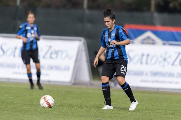Giulia Rizzon (Mozzanica), SEPTEMBER 30, 2017 - Football Soccer : Italian Women s Serie A match between Atalanta Mozzanica CFD 0-3 Juventus at Stadio Comunale in Mozzanica, Italy. Noxthirdxpartyxsales  (ptmb114511)