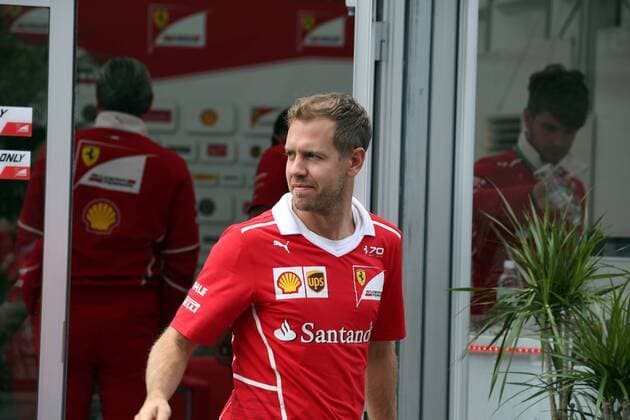 05.10.2017- Sebastian Vettel (GER) Scuderia Ferrari SF70H Japanese Grand Prix, Suzuka 05 - 08 October 2017 05.10.2017- Sebastian Vettel (GER) Scuderia Ferrari SF70H 