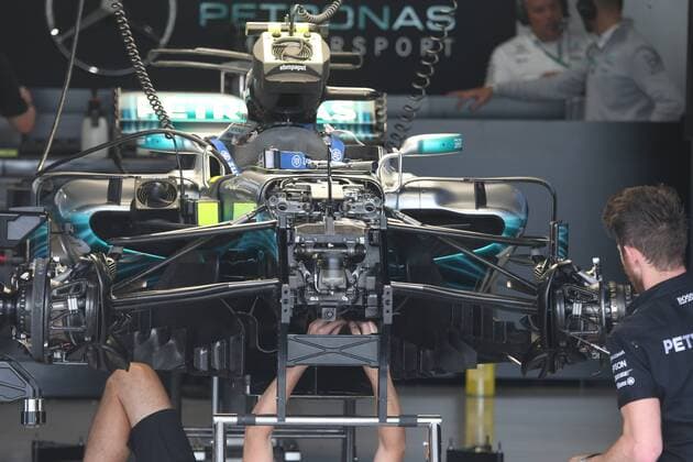 05.10.2017- Mercedes AMG F1 W08 Tech Detail Japanese Grand Prix, Suzuka 05 - 08 October 2017 05.10.2017- Mercedes AMG F1 W08 Tech Detail 