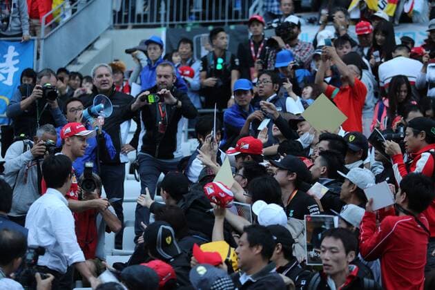 05.10.2017- Sebastian Vettel (GER) Scuderia Ferrari SF70H Japanese Grand Prix, Suzuka 05 - 08 October 2017 05.10.2017- Sebastian Vettel (GER) Scuderia Ferrari SF70H 