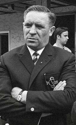 Fritz Rebell Trainer bei Goettingen 05 - hier am 14.04.1969