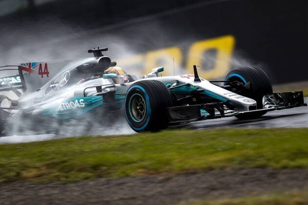 Motorsports: FIA Formula One World Championship WM Weltmeisterschaft 2017, Grand Prix of Japan, 44 Lewis Hamilton (GBR, Mercedes AMG Petronas Formula One Team), Suzuka Japan