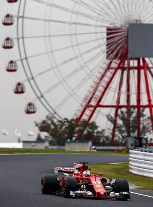 Motorsports: FIA Formula One World Championship WM Weltmeisterschaft 2017, Grand Prix of Japan, 5 Sebastian Vettel (GER, Scuderia Ferrari), Suzuka Japan