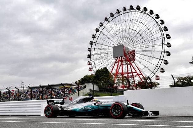 Lewis Hamilton (GB 44), Mercedes AMG Petronas Motorsport, Grosser Preis von Japan 2017, 1tes freies Training, Motorsport, Formel 1, 06.10.2017, Suzuka Copyright: xEIBNER JERRYxANDREx EP_JAE
