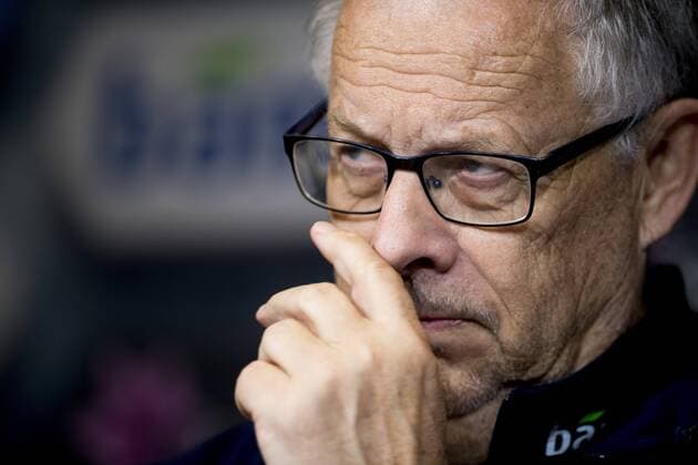 171006 Lars Lagerbäck, head coach of Norway, during a press conference PK Pressekonferenz on October 6, 2017 in Oslo. Photo: Jon Olav Nesvold BILDBYRAN kod JE 160037  Copyright: JONxOLAVxNESVOLD BB171006BB079