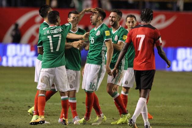 October 6 2017 EUM20171006DEP64 JPG SAN LUIS POTOSÃ SLP SoccerFutbol Seleccion Aspectos del partido entre los seleccionados de futbol de Mexico y Trinidad y Tobago de este viernes 6 de octubre de 2017 Estadio Alfonso Lastras eliminatoria rumbo al Mundial de Rusia 2018 Foto Agencia EL UNIVERSALCarlos MejiaJMA Latin News October 6 2017  - ZUMAu78_ 20171006_zaf_u78_117 Copyright: xElxUniversalx