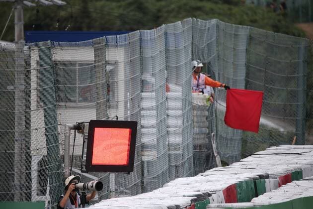 07.10.2017- Free practice 3, red flag Japanese Grand Prix, Suzuka 05 - 08 October 2017 07.10.2017- Free practice 3, red flag 