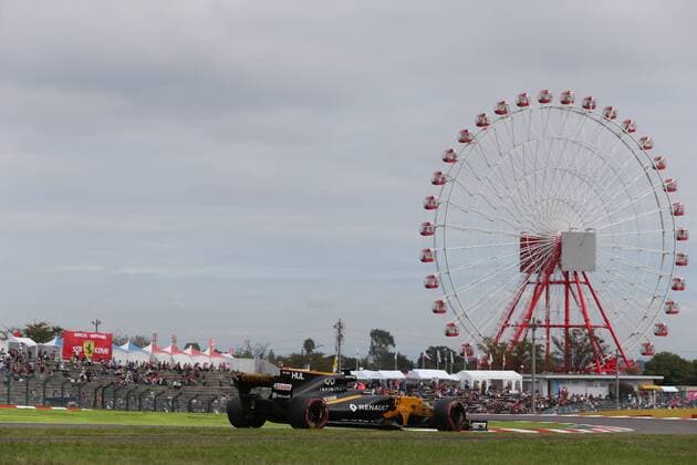 07.10.2017- free practice 3, Nico Hulkenberg (GER) Renault F1 Team RS17 Japanese Grand Prix, Suzuka 05 - 08 October 2017 07.10.2017- free practice 3, Nico Hulkenberg (GER) Renault Sport F1 Team RS17 
