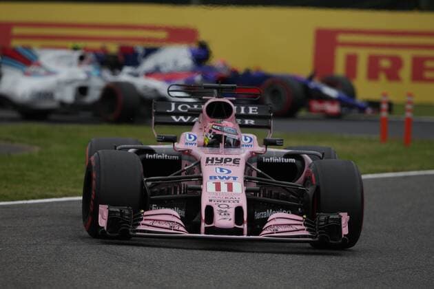07.10.2017- Qualifying, Sergio Perez (MEX) Sahara Force India F1 VJM010 Japanese Grand Prix, Suzuka 05 - 08 October 2017 07.10.2017- Qualifying, Sergio Perez (MEX) Sahara Force India F1 VJM010 