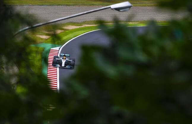 Motorsports: FIA Formula One World Championship WM Weltmeisterschaft 2017, Grand Prix of Japan, 44 Lewis Hamilton (GBR, Mercedes AMG Petronas Formula One Team), Suzuka Japan