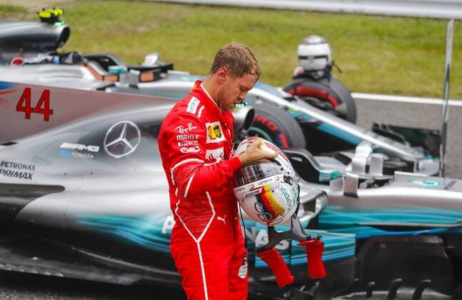 Motorsports: FIA Formula One World Championship WM Weltmeisterschaft 2017, Grand Prix of Japan, 5 Sebastian Vettel (GER, Scuderia Ferrari), Suzuka Japan