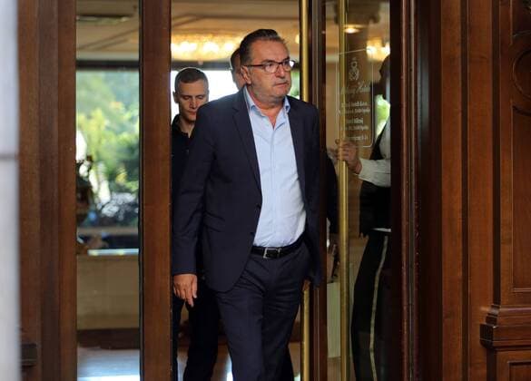 Croatian national football team leaving hotel for the training 07.10.2017., Croatia, Opatija - The players of the Croatian national football team leaving hotel for the training. Ante Cacic.  GoranxKovacic PIXSELL