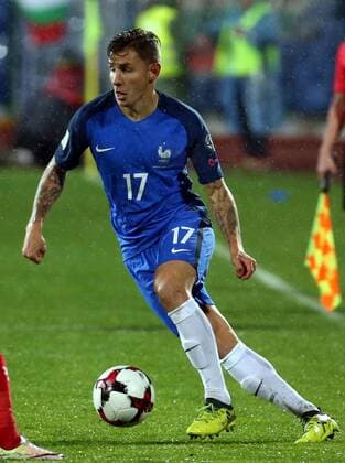 Fußball, WM Quali, Bulgarien - Frankreich 07.10.2017 Sofia Bulgaria-France FIFA World Cup WM Weltmeisterschaft Fussball Russia 2018 European qualifiers men s football Lucas Digne France :Str 
