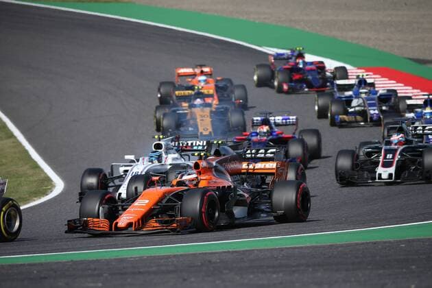 08.10.2017- Race, Stoffel Vandoorne (BEL) McLaren MCL32 Japanese Grand Prix, Suzuka 05 - 08 October 2017 08.10.2017- Race, Stoffel Vandoorne (BEL) McLaren MCL32 