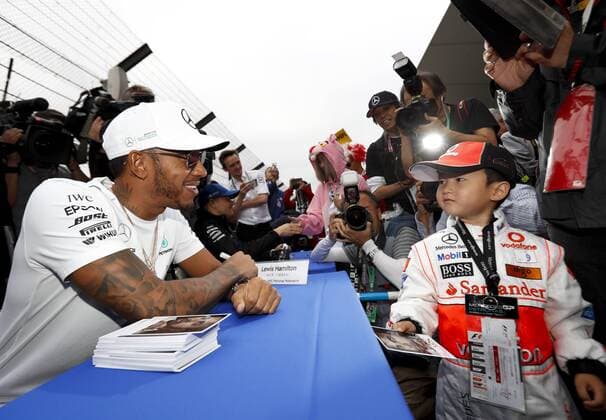 Motorsports: FIA Formula One World Championship WM Weltmeisterschaft 2017, Grand Prix of Japan, 44 Lewis Hamilton (GBR, Mercedes AMG Petronas Formula One Team), Suzuka Japan