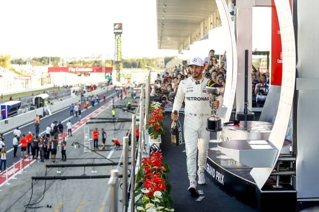 Motorsports: FIA Formula One World Championship WM Weltmeisterschaft 2017, Grand Prix of Japan, 44 Lewis Hamilton (GBR, Mercedes AMG Petronas Formula One Team), Suzuka Japan