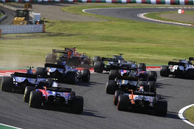 Motorsports: FIA Formula One World Championship WM Weltmeisterschaft 2017, Grand Prix of Japan, Start Suzuka Japan