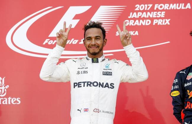 Motorsports: FIA Formula One World Championship WM Weltmeisterschaft 2017, Grand Prix of Japan, 44 Lewis Hamilton (GBR, Mercedes AMG Petronas Formula One Team), Suzuka Japan