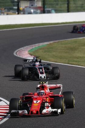 08.10.2017- Race, Kimi Raikkonen (FIN) Scuderia Ferrari SF70H Japanese Grand Prix, Suzuka 05 - 08 October 2017 08.10.2017- Race, Kimi Raikkonen (FIN) Scuderia Ferrari SF70H 