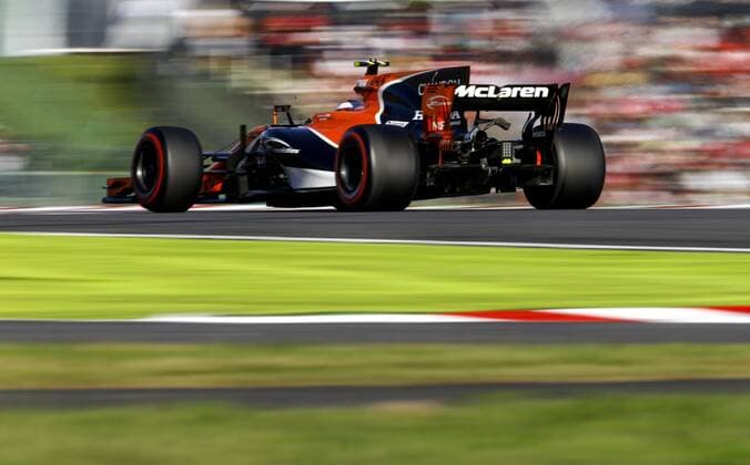 Motorsports: FIA Formula One World Championship WM Weltmeisterschaft 2017, Grand Prix of Japan, 2 Stoffel Vandoorne (BEL, McLaren Honda) Suzuka Japan