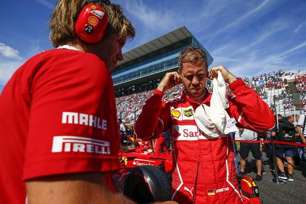 Motorsports: FIA Formula One World Championship WM Weltmeisterschaft 2017, Grand Prix of Japan, 5 Sebastian Vettel (GER, Scuderia Ferrari), Suzuka Japan