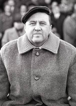 Fußball, Trainerhistorie, SSV Ulm 1846 Fritz Schollmeyer ehem. Trainer -hier bei Bremerhaven 93 in der Saison 1967 68 am 10.12.1967.