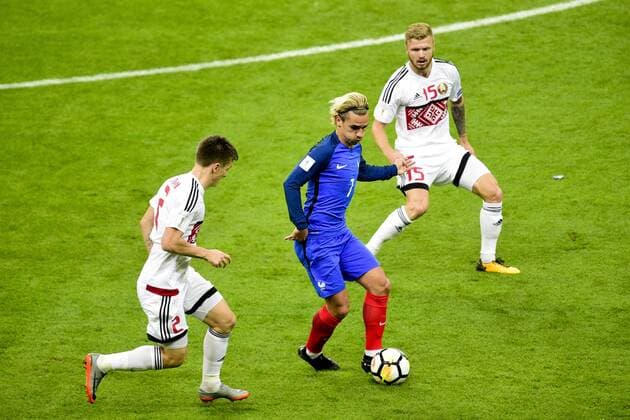 Antoine Griezmann France FOOTBALL France vs Bielorussie Qualifications St Denis 10 10 2017 JBAutissier Panoramic 