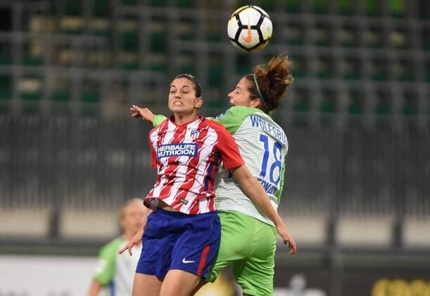 Vanessa Bernauer Wolfsburg 18 Football UEFA Women Champions League VfL Wolfsburg Atletico Madrid xPW001F2Px