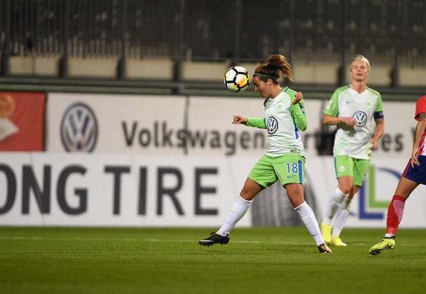 Vanessa Bernauer Wolfsburg 18 Football UEFA Women Champions League VfL Wolfsburg Atletico Madrid xPW001F2Px