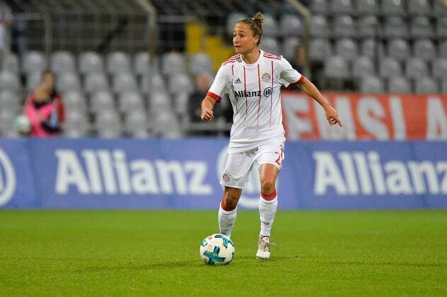 Gina Lewandowski FC Bavaria Munich Munich Munich Germany Germany 11 10 2017 Football UEFA Women s Champions League FC Bavaria Munich FC Chelsea xklx