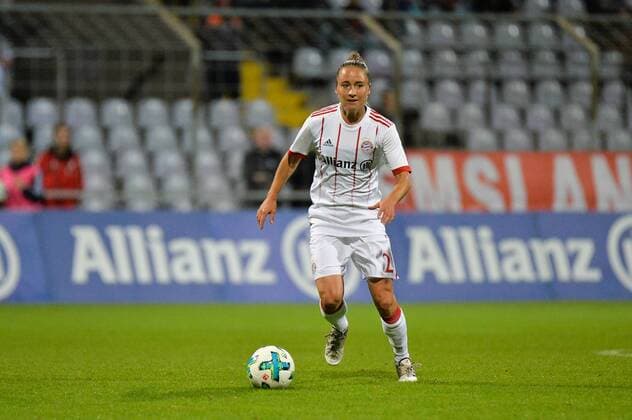Gina Lewandowski FC Bavaria Munich Munich Munich Germany Germany 11 10 2017 Football UEFA Women s Champions League FC Bavaria Munich FC Chelsea xklx