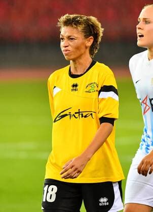 11 10 2017 Zurich Switzerland Football Women Season 2017 2018 Women u0026 39;s Champions League FC Zurich LTU Picture shows Scorer Coleman Action shot Single Gesture