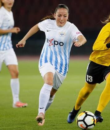 11 10 2017 Letzigrund Stadium Zurich Switzerland Season 2017 2018 UEFA Women Champions League 1 16 Final FC Zurich Martina Moser FC Zurich