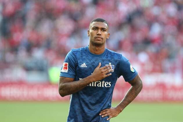 Souza Silva Walace Hamburg is DISAPPOINTED After the Defeat in Mainz FSV Mainz 05 vs Hamburg SV Football 1 Bundesliga 14 10 2017 Mainz Copyright: xWeissx Eibner-Pressefotox EP_rws
