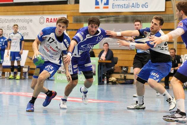 Handball 3 League TV Neuhausen vs SV Salamander Kornwestheim 2017 10 14 Neuhausen Copyright: xBaur_Seb Eibner-Pressefotox EP_Seb_Ba