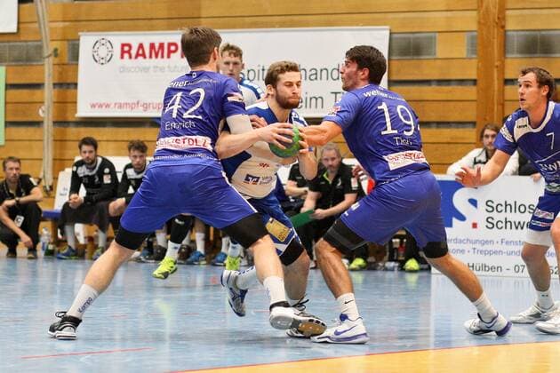 Handball 3 League TV Neuhausen vs SV Salamander Kornwestheim 2017 10 14 Neuhausen Copyright: xBaur_Seb Eibner-Pressefotox EP_Seb_Ba