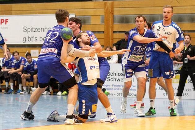 Handball 3 League TV Neuhausen vs SV Salamander Kornwestheim 2017 10 14 Neuhausen Copyright: xBaur_Seb Eibner-Pressefotox EP_Seb_Ba