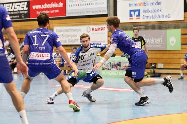 Handball 3 League TV Neuhausen vs SV Salamander Kornwestheim 2017 10 14 Neuhausen Copyright: xBaur_Seb Eibner-Pressefotox EP_Seb_Ba