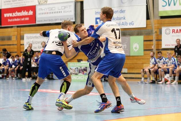 Handball 3 League TV Neuhausen vs SV Salamander Kornwestheim 2017 10 14 Neuhausen Copyright: xBaur_Seb Eibner-Pressefotox EP_Seb_Ba