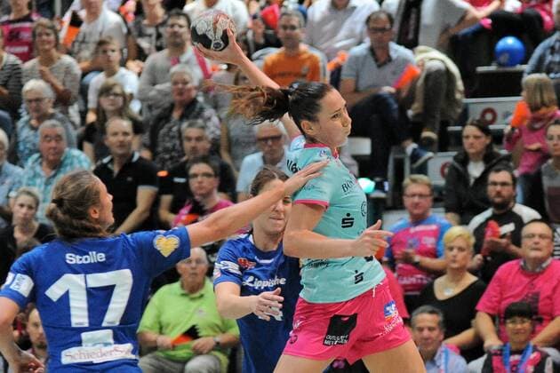Monika KOBYLINSKA Tussis Metzingen 8 Handball Women EHF Cup Round 2 Game 14 10 2017 Photo TBaur Eibner Metzingen Copyright: xBaurT Eibner-Pressefotox EP_ToBa