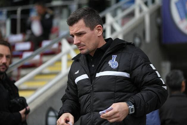 15 10 2017 xCEx Germany Frankfurt Football Women u0026 39;s football Alliance Women Bundesliga Season 2017 2018 1 FFC Frankfurt against MSV Duisburg team manager Christian Franz Pohlmann Duisburg