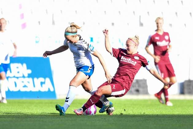 Amelia Pietrangelo FF UPS Jena 10 will from Ina Lehmann SGS 21 stopped Football Alliance Women Bundesliga SGS Eat UPS Jena xmkx