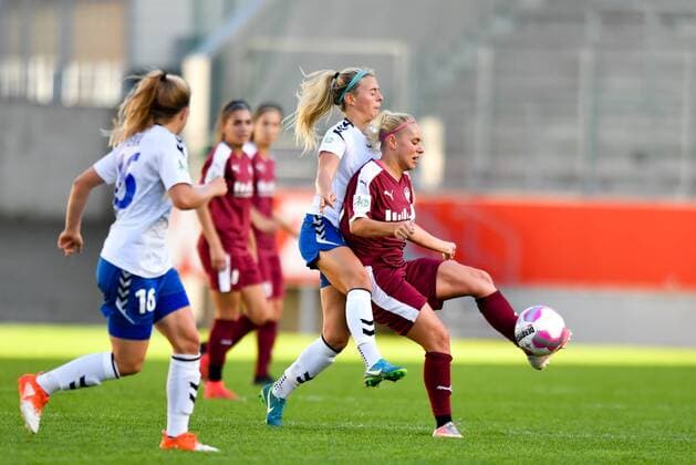 Amelia Pietrangelo FF UPS Jena 10 tries Ina Lehmann SGS 21 to stop Football Alliance Women Bundesliga SGS Eat UPS Jena xmkx