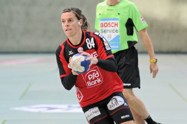 Annika Schmid TSV Haunstetten 84 TuSsies Metzingen II Handball Women 3 Bundesliga Sued 15 10 2017 Photo TBaur Eibner Metzingen Copyright: xBaur xEibner-Pressefotox EP_Toba