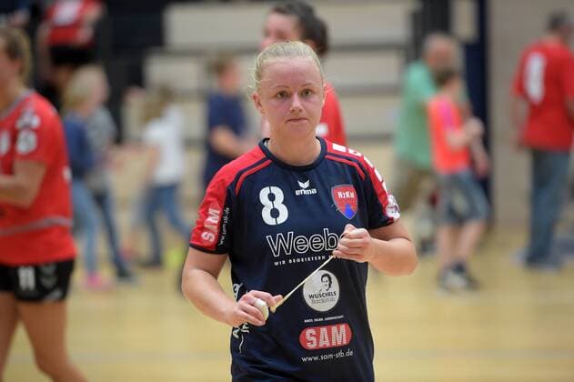 Aylin Bok Herrenberg After the Game SV Union Hall Neustadt vs SG H2KU Herrenberg Handball 2 League Women 15 10 2017 Hall Copyright: xModlax Eibner-Pressefotox EP_cma