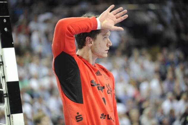 Niklas Landin Jacobsen THW Leng THW Leng vs SG Flensburg Handewitt Handball EHF Champions League Group stage 15 10 17 Leng Schleswig Holstein Germany Sparkassen Arena Copyright: xAgentur54Gradx xJoergxLuehnx