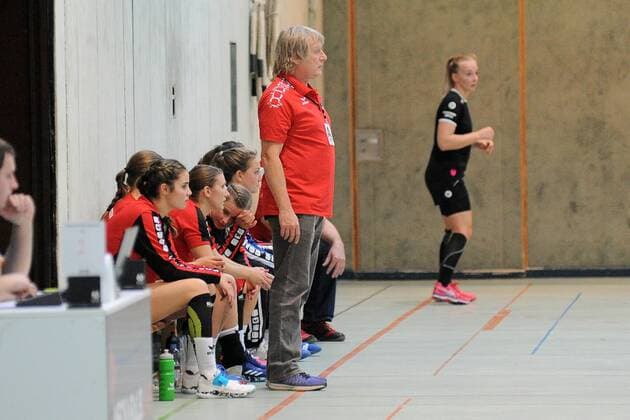 Herbert genteel TSV Haunstetten team manager TuSsies Metzingen II Handball Women 3 Bundesliga Sued 15 10 2017 Photo TBaur Eibner Metzingen Copyright: xBaur xEibner-Pressefotox EP_Toba