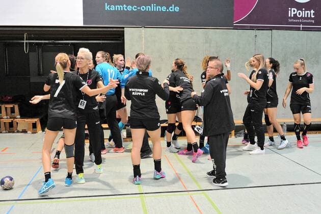 The TuSsies II win at home against Haunstetten TuSsies Metzingen II Handball Women 3 Bundesliga Sued 15 10 2017 Photo TBaur Eibner Metzingen Copyright: xBaur xEibner-Pressefotox EP_Toba