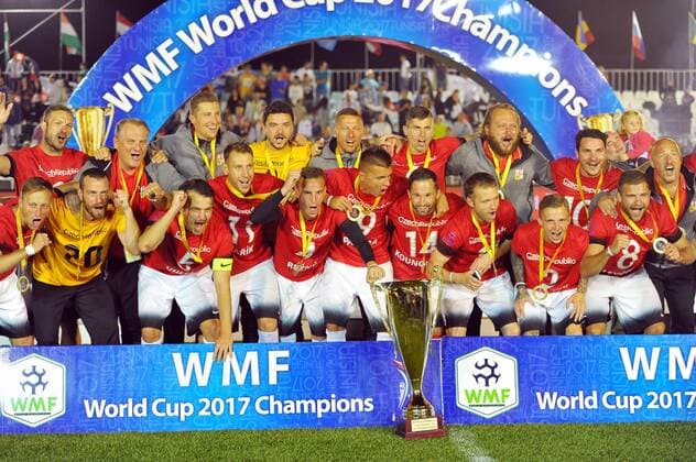 Victory of the Czech Republic by 3 0 in the final of the World Cup 2017 WMF organized in Nabeul (Tunisia) against Mexico. The final of the World Cup 2017 WMF 